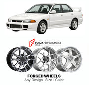 CUSTOM CLASSIC VINTAGE RESTOMOD RETRO OLD SCHOOL FORGED WHEELS RIMS for MITSUBISHI LANCER EVOLUTION I CD9A 1992 - 1994

Custom forged wheels for Mitsubishi Lancer Evolution I CD9A 1992 - 1994. Classic, vintage, restomod and retro JDM wheel designs made to order in custom sizes, offsets, colors and finishes with guaranteed fitment.

We manufacture premium quality forged wheels rims for Mitsubishi Lancer Evolution I CD9A 1992 - 1994 in any design, size, color.

JDM WHEEL DESIGNS: our Japanese collection for s