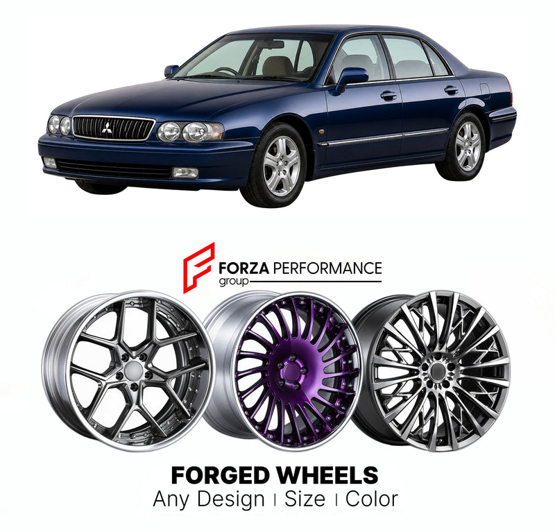 CUSTOM CLASSIC VINTAGE RESTOMOD RETRO OLD SCHOOL FORGED WHEELS RIMS for MITSUBISHI MAGNA VERADA TE TF TH TJ TL TW 1996 - 2005
