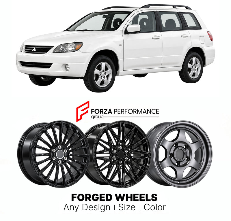 FORGED WHEELS RIMS for MITSUBISHI OUTLANDER CU 2001 - 2006