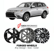 FORGED WHEELS RIMS for MITSUBISHI OUTLANDER GF GG ZJ ZK ZL FACELIFT 2016 - 2021

Custom forged wheels for Mitsubishi Outlander GF GG ZJ ZK ZL Facelift 2016 - 2021. Made-to-order monoblock, 2-piece and 3-piece rims in custom sizes, offsets, colors and finishes with guaranteed fitment.

We manufacture premium quality forged wheels rims for Mitsubishi Outlander GF GG ZJ ZK ZL Facelift 2016 - 2021 in any design, size, color.

JDM WHEEL DESIGNS: our Japanese collection for SUVs and pickups includes designs inspi