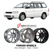 CUSTOM CLASSIC VINTAGE RESTOMOD RETRO OLD SCHOOL FORGED WHEELS RIMS for MITSUBISHI SPACE WAGON CHARIOT N30 N40 1991 - 1997

Custom forged wheels for Mitsubishi Space Wagon Chariot N30 N40 1991 - 1997. Classic, vintage, restomod and retro JDM wheel designs made to order in custom sizes, offsets, colors and finishes with guaranteed fitment.

We manufacture premium quality forged wheels rims for Mitsubishi Space Wagon Chariot N30 N40 1991 - 1997 in any design, size, color.

JDM WHEEL DESIGNS: our Japanese coll