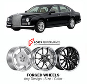 FORGED WHEELS RIMS for MITSUOKA GALUE TEANA 2010 - 2015

Custom forged wheels for Mitsuoka Galue Teana 2010 - 2015. Made-to-order monoblock, 2-piece and 3-piece rims in custom sizes, offsets, colors and finishes with guaranteed fitment.

We manufacture premium quality forged wheels rims for Mitsuoka Galue Teana 2010 - 2015 in any design, size, color.

JDM WHEEL DESIGNS: our Japanese collection for sedans and wagons includes designs inspired by Weds Kranze, Wald, Leon Hardiritt, Vossen, Kuhl Racing, Aimgain,