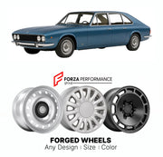 CUSTOM CLASSIC VINTAGE RESTOMOD RETRO OLD SCHOOL FORGED WHEELS RIMS for MONICA 560 1972 - 1974

Custom forged wheels for Monica 560 1972 - 1974. Classic, vintage, restomod wheel designs made to order in custom sizes, offsets, colors and finishes.

We manufacture premium quality forged wheels rims for Monica 560 1972 - 1974 in any design, size, color.

THIS WHEEL DESIGN CAN BE CUSTOM-MADE FOR YOUR CAR IN ANY SIZE AND COLOR OPTIONS
Available in monoblock, 2-piece, 3-piece, duoblock, beadlock
3D wheel renderin