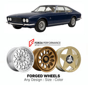 CUSTOM CLASSIC VINTAGE RESTOMOD RETRO OLD SCHOOL FORGED WHEELS RIMS for MONTEVERDI HIGH SPEED 375 1967 - 1976

Custom forged wheels for Monteverdi High Speed 375 1967 - 1976. Classic, vintage, restomod wheel designs made to order in custom sizes, offsets, colors and finishes.

We manufacture premium quality forged wheels rims for Monteverdi High Speed 375 1967 - 1976 in any design, size, color.

THIS WHEEL DESIGN CAN BE CUSTOM-MADE FOR YOUR CAR IN ANY SIZE AND COLOR OPTIONS
Available in monoblock, 2-piece, 