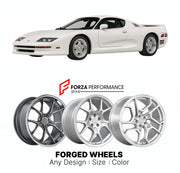 FORGED WHEELS RIMS for MOSLER CONSULIER GTP PRODUCTION 1990 - 1993

Custom forged wheels for Mosler Consulier GTP Production 1990 - 1993. Made-to-order monoblock, 2-piece and 3-piece rims in custom sizes, offsets, colors and finishes with guaranteed fitment.

We manufacture premium quality forged wheels rims for Mosler Consulier GTP Production 1990 - 1993 in any design, size, color.

THIS WHEEL DESIGN CAN BE CUSTOM-MADE FOR YOUR CAR IN ANY SIZE AND COLOR OPTIONS
Available in monoblock, 2-piece, 3-piece, duo