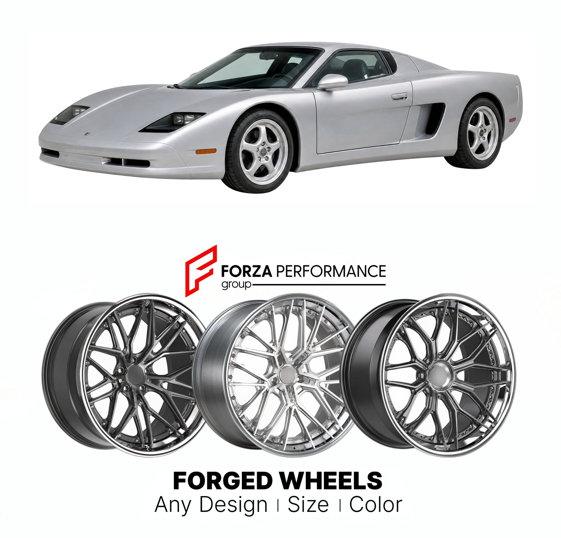 FORGED WHEELS RIMS for MOSLER INTRUDER CONSULIER DERIVATIVE 1993 - 1997

Custom forged wheels for Mosler Intruder Consulier Derivative 1993 - 1997. Made-to-order monoblock, 2-piece and 3-piece rims in custom sizes, offsets, colors and finishes with guaranteed fitment.

We manufacture premium quality forged wheels rims for Mosler Intruder Consulier Derivative 1993 - 1997 in any design, size, color.

THIS WHEEL DESIGN CAN BE CUSTOM-MADE FOR YOUR CAR IN ANY SIZE AND COLOR OPTIONS
Available in monoblock, 2-piec