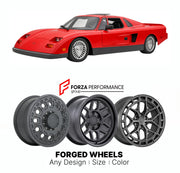 FORGED WHEELS RIMS for MOSLER RAPTOR CONSULIER 1997 - 1998

Custom forged wheels for Mosler Raptor Consulier 1997 - 1998. Made-to-order monoblock, 2-piece and 3-piece rims in custom sizes, offsets, colors and finishes with guaranteed fitment.

We manufacture premium quality forged wheels rims for Mosler Raptor Consulier 1997 - 1998 in any design, size, color.

THIS WHEEL DESIGN CAN BE CUSTOM-MADE FOR YOUR CAR IN ANY SIZE AND COLOR OPTIONS
Available in monoblock, 2-piece, 3-piece, duoblock, beadlock
3D wheel