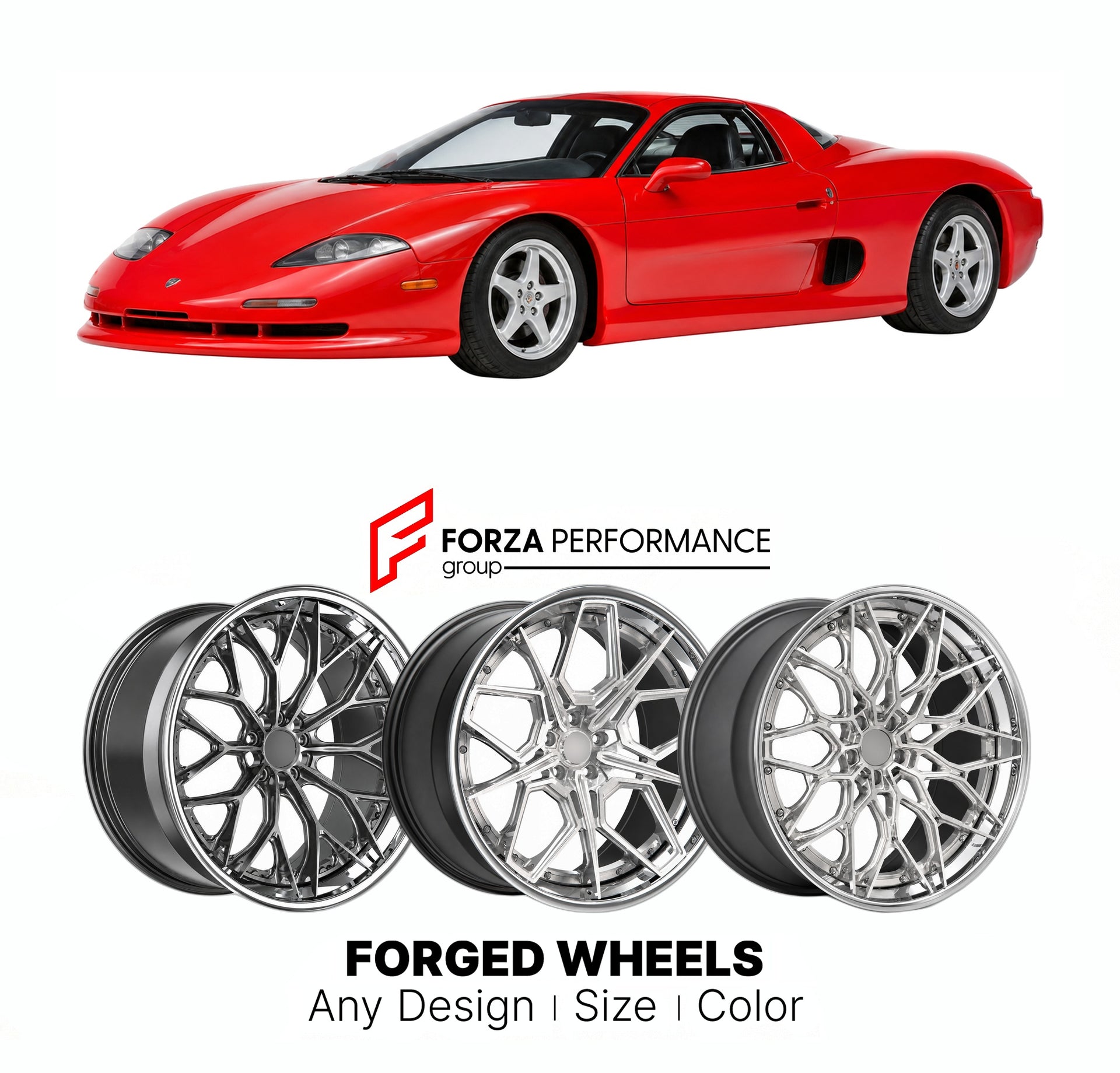 FORGED WHEELS RIMS for MOSLER TWIN VETTE 1989 - 2007

Custom forged wheels for Mosler Twin Vette 1989 - 2007. Made-to-order monoblock, 2-piece and 3-piece rims in custom sizes, offsets, colors and finishes with guaranteed fitment.

We manufacture premium quality forged wheels rims for Mosler Twin Vette 1989 - 2007 in any design, size, color.

THIS WHEEL DESIGN CAN BE CUSTOM-MADE FOR YOUR CAR IN ANY SIZE AND COLOR OPTIONS
Available in monoblock, 2-piece, 3-piece, duoblock, beadlock
3D wheel renderings are pr