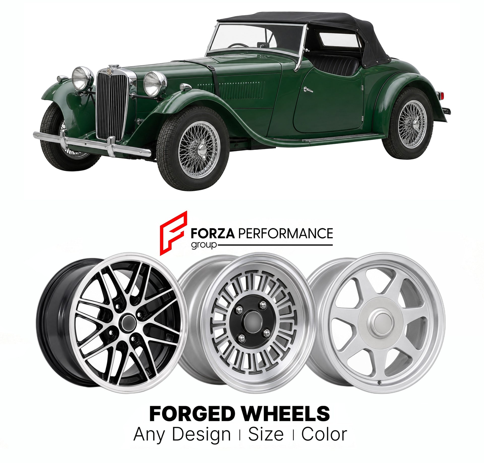 CUSTOM CLASSIC VINTAGE RESTOMOD RETRO OLD SCHOOL FORGED WHEELS RIMS for NG HENLEY 1988 - 2000

Custom forged wheels for NG Henley 1988 - 2000. Classic, vintage, restomod wheel designs made to order in custom sizes, offsets, colors and finishes.

We manufacture premium quality forged wheels rims for NG Henley 1988 - 2000 in any design, size, color.

THIS WHEEL DESIGN CAN BE CUSTOM-MADE FOR YOUR CAR IN ANY SIZE AND COLOR OPTIONS
Available in monoblock, 2-piece, 3-piece, duoblock, beadlock
3D wheel renderings 
