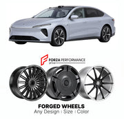 Custom forged wheels for NIO ET7 2021+. Made-to-order monoblock, 2-piece and 3-piece wheels in custom sizes, offsets, colors and finishes with guaranteed vehicle fitment.

We manufacture premium quality forged wheels rims for NIO ET7 2021+ in any design, size, color.

THIS WHEEL DESIGN CAN BE CUSTOM-MADE FOR YOUR CAR IN ANY SIZE AND COLOR OPTIONS
Available in monoblock, 2-piece, 3-piece, duoblock, beadlock
3D wheel renderings are provided according to the exact dimensions and specifications requested by the