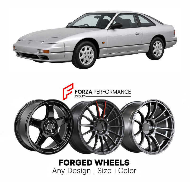CUSTOM CLASSIC VINTAGE RESTOMOD RETRO OLD SCHOOL FORGED WHEELS RIMS for NISSAN 200SX S13 1989 - 1994