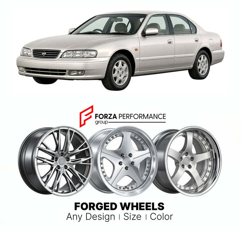 CUSTOM CLASSIC VINTAGE RESTOMOD RETRO OLD SCHOOL FORGED WHEELS RIMS for NISSAN CEFIRO A33 1998 - 2003