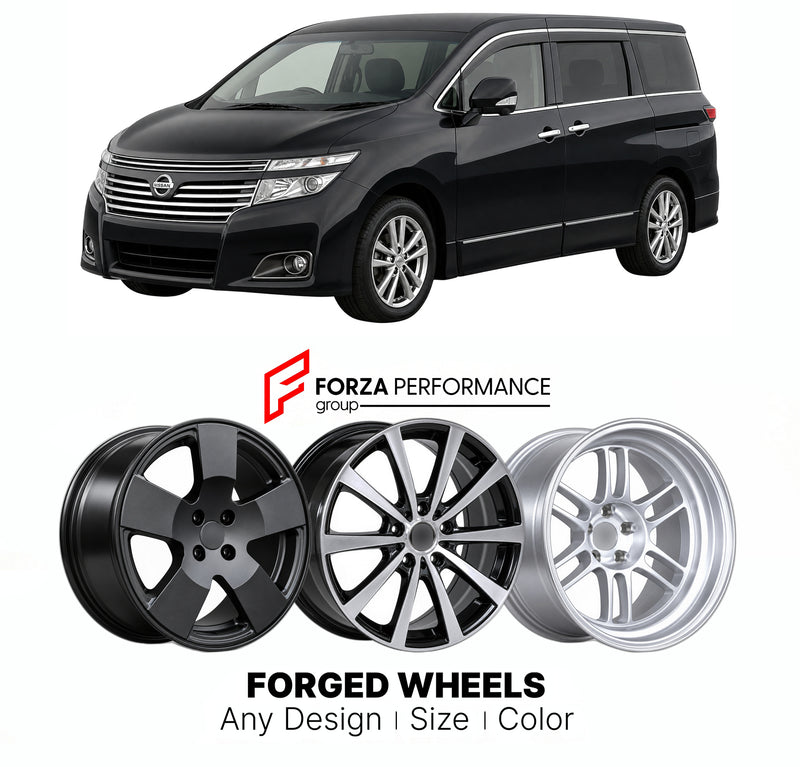 FORGED WHEELS RIMS for NISSAN ELGRAND E52 2010 - 2013