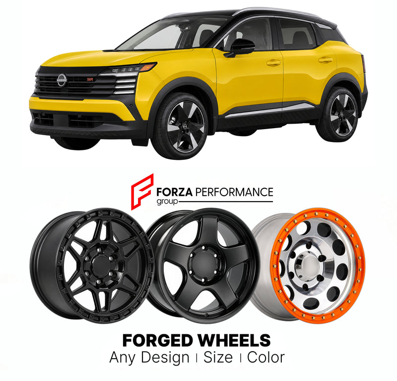 FORGED WHEELS RIMS for NISSAN KICKS P16 2024+