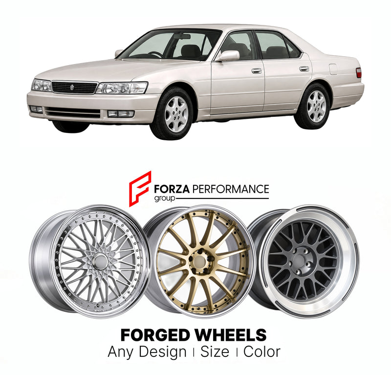 CUSTOM CLASSIC VINTAGE RESTOMOD RETRO OLD SCHOOL FORGED WHEELS RIMS for NISSAN LAUREL C35 1997 - 2002