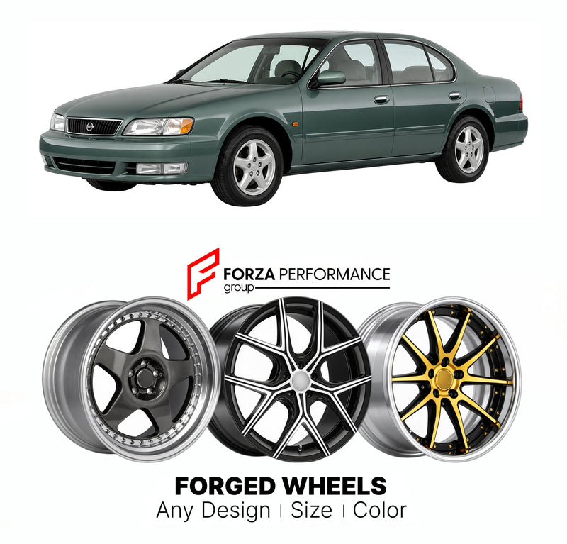 CUSTOM CLASSIC VINTAGE RESTOMOD RETRO OLD SCHOOL FORGED WHEELS RIMS for NISSAN MAXIMA A32 1994 - 1999