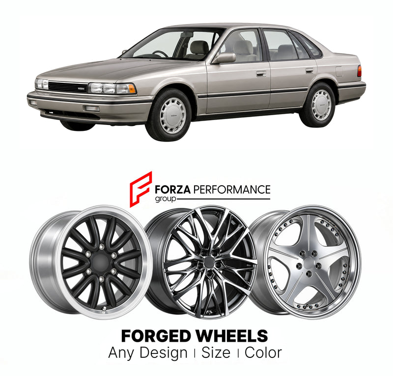 CUSTOM CLASSIC VINTAGE RESTOMOD RETRO OLD SCHOOL FORGED WHEELS RIMS for NISSAN MAXIMA J30 1988 - 1994