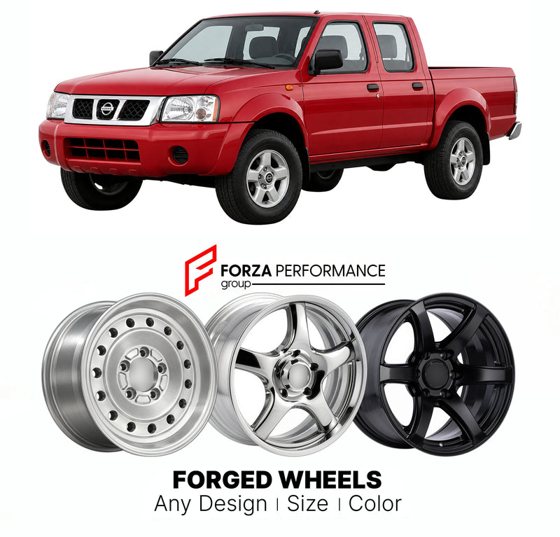 CUSTOM CLASSIC VINTAGE RESTOMOD RETRO OLD SCHOOL FORGED WHEELS RIMS for NISSAN NAVARA D22 1997 - 2004