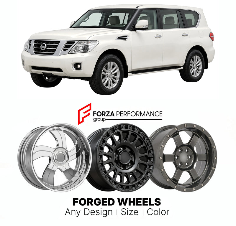 FORGED WHEELS RIMS for NISSAN PATROL Y62 2010 - 2019