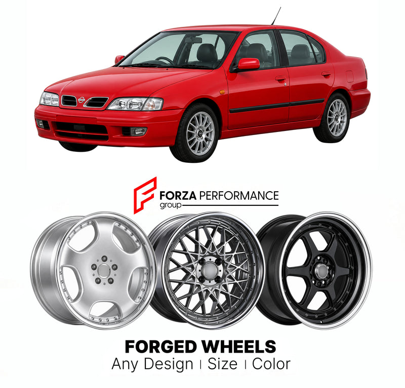 CUSTOM CLASSIC VINTAGE RESTOMOD RETRO OLD SCHOOL FORGED WHEELS RIMS for NISSAN PRIMERA P11 1995 - 2002
