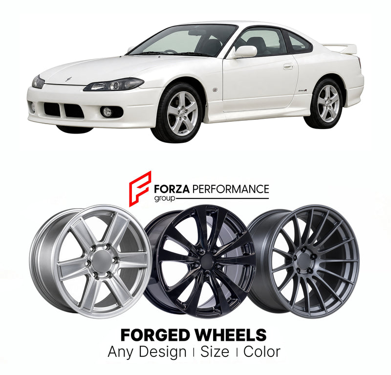 CUSTOM CLASSIC VINTAGE RESTOMOD RETRO OLD SCHOOL FORGED WHEELS RIMS for NISSAN SILVIA S15 1999 - 2002