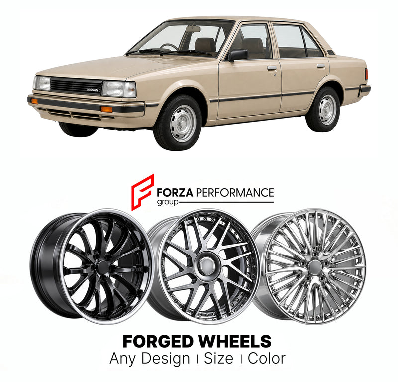 CUSTOM CLASSIC VINTAGE RESTOMOD RETRO OLD SCHOOL FORGED WHEELS RIMS for NISSAN SUNNY B11 1981 - 1986