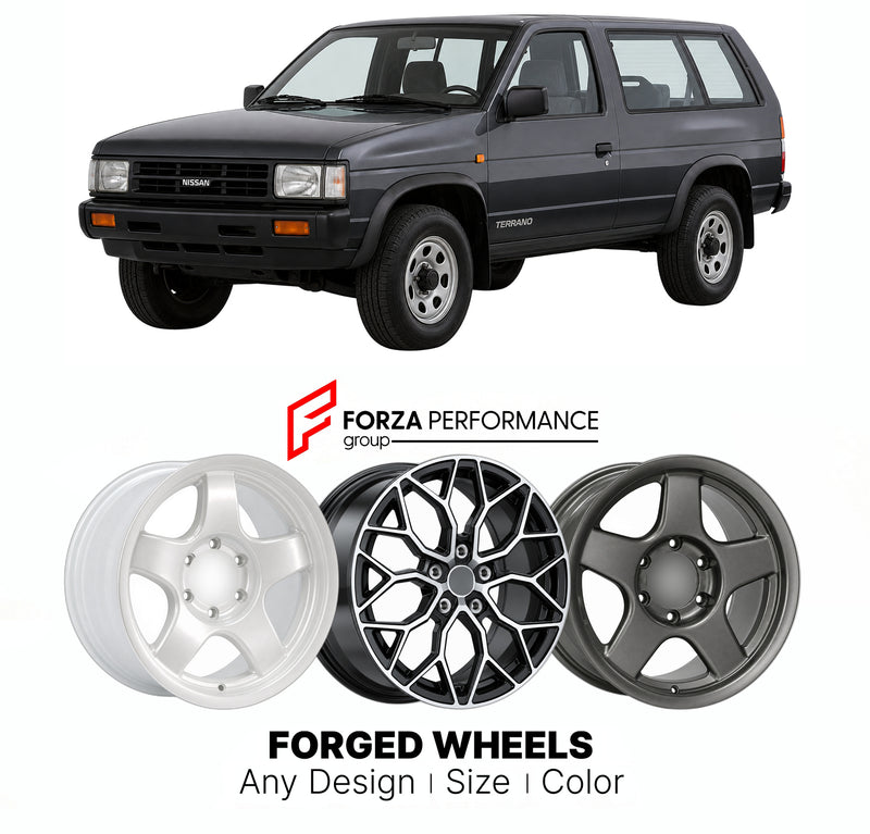 CUSTOM CLASSIC VINTAGE RESTOMOD RETRO OLD SCHOOL FORGED WHEELS RIMS for NISSAN TERRANO WD21 1986 - 1995