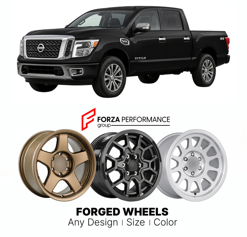 FORGED WHEELS RIMS for NISSAN TITAN A61 2016 - 2019