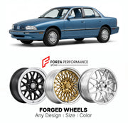 FORGED WHEELS RIMS for OLDSMOBILE ACHIEVA 1992 - 1998

Custom forged wheels for Oldsmobile Achieva 1992 - 1998. Made-to-order monoblock, 2-piece and 3-piece rims in custom sizes, offsets, colors and finishes with guaranteed fitment.

We manufacture premium quality forged wheels rims for Oldsmobile Achieva 1992 - 1998 in any design, size, color.

THIS WHEEL DESIGN CAN BE CUSTOM-MADE FOR YOUR CAR IN ANY SIZE AND COLOR OPTIONS
Available in monoblock, 2-piece, 3-piece, duoblock, beadlock
3D wheel renderings are