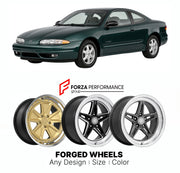 FORGED WHEELS RIMS for OLDSMOBILE ALERO COUPE 1999 - 2004

Custom forged wheels for Oldsmobile Alero Coupe 1999 - 2004. Made-to-order monoblock, 2-piece and 3-piece rims in custom sizes, offsets, colors and finishes with guaranteed fitment.

We manufacture premium quality forged wheels rims for Oldsmobile Alero Coupe 1999 - 2004 in any design, size, color.

THIS WHEEL DESIGN CAN BE CUSTOM-MADE FOR YOUR CAR IN ANY SIZE AND COLOR OPTIONS
Available in monoblock, 2-piece, 3-piece, duoblock, beadlock
3D wheel re