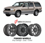 FORGED WHEELS RIMS for OLDSMOBILE BRAVADA PLATINUM EDITION 1991 - 2004

Custom forged wheels for Oldsmobile Bravada Platinum Edition 1991 - 2004. Made-to-order monoblock, 2-piece and 3-piece rims in custom sizes, offsets, colors and finishes with guaranteed fitment.

We manufacture premium quality forged wheels rims for Oldsmobile Bravada Platinum Edition 1991 - 2004 in any design, size, color.

THIS WHEEL DESIGN CAN BE CUSTOM-MADE FOR YOUR CAR IN ANY SIZE AND COLOR OPTIONS
Available in monoblock, 2-piece, 