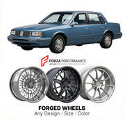 CUSTOM CLASSIC VINTAGE RESTOMOD RETRO OLD SCHOOL FORGED WHEELS RIMS for OLDSMOBILE CIERA 1982 - 1990
Custom forged wheels for classic American muscle cars. Ideal for restomod builds, vintage restorations, and show cars. Deep dish and retro styling available.

We manufacture premium quality forged wheels rims for Oldsmobile Ciera 1982 - 1990 in any design, size, color.

THIS WHEEL DESIGN CAN BE CUSTOM-MADE FOR YOUR CAR IN ANY SIZE AND COLOR OPTIONS
Available in monoblock, 2-piece, 3-piece, duoblock, beadlock
