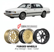 FORGED WHEELS RIMS for OLDSMOBILE CUTLASS 1990 - 1999

Custom forged wheels for Oldsmobile Cutlass 1990 - 1999. Made-to-order monoblock, 2-piece and 3-piece rims in custom sizes, offsets, colors and finishes with guaranteed fitment.

We manufacture premium quality forged wheels rims for Oldsmobile Cutlass 1990 - 1999 in any design, size, color.

THIS WHEEL DESIGN CAN BE CUSTOM-MADE FOR YOUR CAR IN ANY SIZE AND COLOR OPTIONS
Available in monoblock, 2-piece, 3-piece, duoblock, beadlock
3D wheel renderings are
