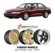 FORGED WHEELS RIMS for OLDSMOBILE INTRIGUE GL 1998 - 2002

Custom forged wheels for Oldsmobile Intrigue GL 1998 - 2002. Made-to-order monoblock, 2-piece and 3-piece rims in custom sizes, offsets, colors and finishes with guaranteed fitment.

We manufacture premium quality forged wheels rims for Oldsmobile Intrigue GL 1998 - 2002 in any design, size, color.

THIS WHEEL DESIGN CAN BE CUSTOM-MADE FOR YOUR CAR IN ANY SIZE AND COLOR OPTIONS
Available in monoblock, 2-piece, 3-piece, duoblock, beadlock
3D wheel re