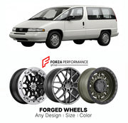 FORGED WHEELS RIMS for OLDSMOBILE SILHOUETTE 1990 - 2004

Custom forged wheels for Oldsmobile Silhouette 1990 - 2004. Made-to-order monoblock, 2-piece and 3-piece rims in custom sizes, offsets, colors and finishes with guaranteed fitment.

We manufacture premium quality forged wheels rims for Oldsmobile Silhouette 1990 - 2004 in any design, size, color.

THIS WHEEL DESIGN CAN BE CUSTOM-MADE FOR YOUR CAR IN ANY SIZE AND COLOR OPTIONS
Available in monoblock, 2-piece, 3-piece, duoblock, beadlock
3D wheel rende