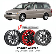 FORGED WHEELS RIMS for OLDSMOBILE SILHOUETTE GLS 1990 - 2004

Custom forged wheels for Oldsmobile Silhouette GLS 1990 - 2004. Made-to-order monoblock, 2-piece and 3-piece rims in custom sizes, offsets, colors and finishes with guaranteed fitment.

We manufacture premium quality forged wheels rims for Oldsmobile Silhouette GLS 1990 - 2004 in any design, size, color.

THIS WHEEL DESIGN CAN BE CUSTOM-MADE FOR YOUR CAR IN ANY SIZE AND COLOR OPTIONS
Available in monoblock, 2-piece, 3-piece, duoblock, beadlock
3D