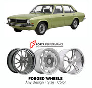 CUSTOM CLASSIC VINTAGE RESTOMOD RETRO OLD SCHOOL FORGED WHEELS RIMS for OPEL ASCONA VECTRA B 1975 - 1981

Custom forged wheels for Opel Ascona Vectra B 1975 - 1981. Classic, vintage, restomod wheel designs made to order in custom sizes, offsets, colors and finishes.

We manufacture premium quality forged wheels rims for Opel Ascona Vectra B 1975 - 1981 in any design, size, color.

THIS WHEEL DESIGN CAN BE CUSTOM-MADE FOR YOUR CAR IN ANY SIZE AND COLOR OPTIONS
Available in monoblock, 2-piece, 3-piece, duoblo