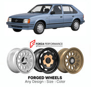 CUSTOM CLASSIC VINTAGE RESTOMOD RETRO OLD SCHOOL FORGED WHEELS RIMS for OPEL KADETT 1984 - 1991

Custom forged wheels for Opel Kadett 1984 - 1991. Classic, vintage, restomod wheel designs made to order in custom sizes, offsets, colors and finishes.

We manufacture premium quality forged wheels rims for Opel Kadett 1984 - 1991 in any design, size, color.

THIS WHEEL DESIGN CAN BE CUSTOM-MADE FOR YOUR CAR IN ANY SIZE AND COLOR OPTIONS
Available in monoblock, 2-piece, 3-piece, duoblock, beadlock
3D wheel rende