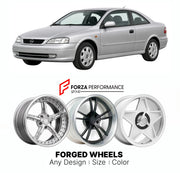 CUSTOM CLASSIC VINTAGE RESTOMOD RETRO OLD SCHOOL FORGED WHEELS RIMS for OPEL KADETT ASTRA G COUPE 2000 - 2005

Custom forged wheels for Opel Kadett Astra G Coupe 2000 - 2005. Classic, vintage, restomod wheel designs made to order in custom sizes, offsets, colors and finishes.

We manufacture premium quality forged wheels rims for Opel Kadett Astra G Coupe 2000 - 2005 in any design, size, color.

THIS WHEEL DESIGN CAN BE CUSTOM-MADE FOR YOUR CAR IN ANY SIZE AND COLOR OPTIONS
Available in monoblock, 2-piece, 