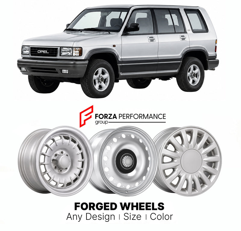 CUSTOM CLASSIC VINTAGE RESTOMOD RETRO OLD SCHOOL FORGED WHEELS RIMS for OPEL MONTEREY A 1992 - 1998