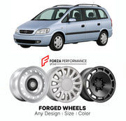 CUSTOM CLASSIC VINTAGE RESTOMOD RETRO OLD SCHOOL FORGED WHEELS RIMS for OPEL ZAFIRA 1999 - 2005

Custom forged wheels for Opel Zafira 1999 - 2005. Classic, vintage, restomod wheel designs made to order in custom sizes, offsets, colors and finishes.

We manufacture premium quality forged wheels rims for Opel Zafira 1999 - 2005 in any design, size, color.

THIS WHEEL DESIGN CAN BE CUSTOM-MADE FOR YOUR CAR IN ANY SIZE AND COLOR OPTIONS
Available in monoblock, 2-piece, 3-piece, duoblock, beadlock
3D wheel rende