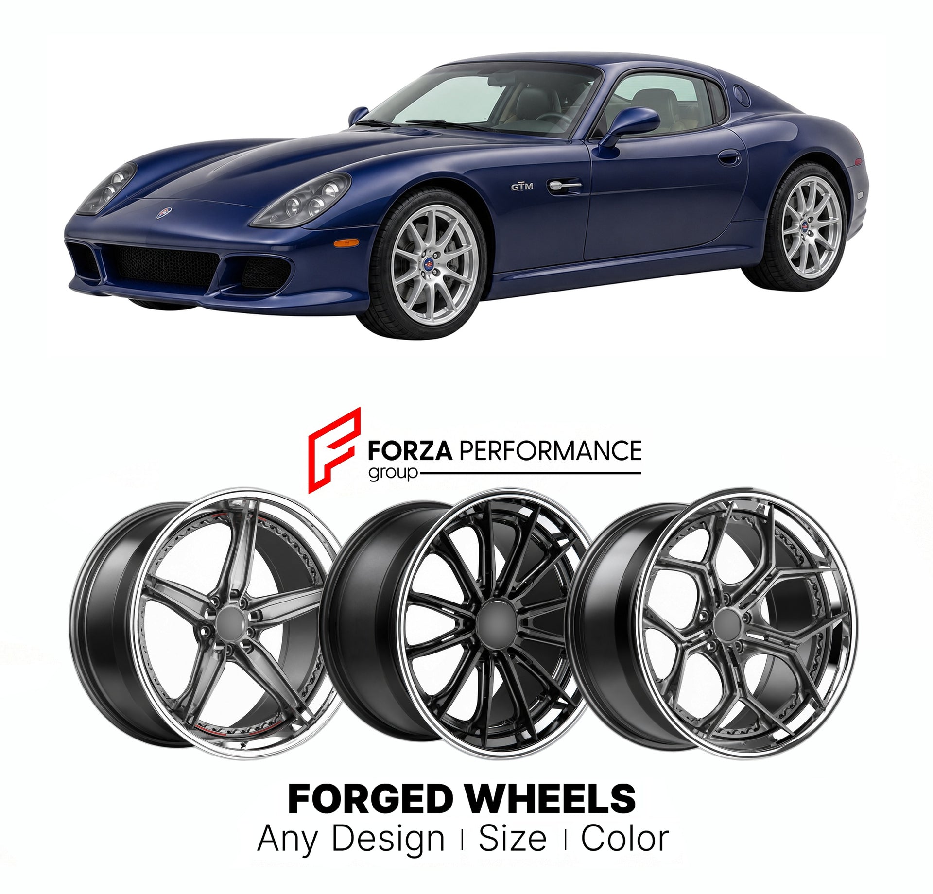FORGED WHEELS RIMS for PANOZ ESPERANTE GTLM SUPERCHARGED PERFORMANCE MODEL 2004 - 2007

Custom forged wheels for Panoz Esperante GTLM Supercharged Performance Model 2004 - 2007. Made-to-order monoblock, 2-piece and 3-piece rims in custom sizes, offsets, colors and finishes with guaranteed fitment.

We manufacture premium quality forged wheels rims for Panoz Esperante GTLM Supercharged Performance Model 2004 - 2007 in any design, size, color.

THIS WHEEL DESIGN CAN BE CUSTOM-MADE FOR YOUR CAR IN ANY SIZE AND
