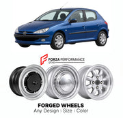 CUSTOM CLASSIC VINTAGE RESTOMOD RETRO OLD SCHOOL FORGED WHEELS RIMS for PEUGEOT 206 1998 - 2012

Custom forged wheels for Peugeot 206 1998 - 2012. Classic, vintage, restomod wheel designs made to order in custom sizes, offsets, colors and finishes.

We manufacture premium quality forged wheels rims for Peugeot 206 1998 - 2012 in any design, size, color.

THIS WHEEL DESIGN CAN BE CUSTOM-MADE FOR YOUR CAR IN ANY SIZE AND COLOR OPTIONS
Available in monoblock, 2-piece, 3-piece, duoblock, beadlock
3D wheel rende