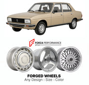 CUSTOM CLASSIC VINTAGE RESTOMOD RETRO OLD SCHOOL FORGED WHEELS RIMS for PEUGEOT 305 1977 - 1989

Custom forged wheels for Peugeot 305 1977 - 1989. Classic, vintage, restomod wheel designs made to order in custom sizes, offsets, colors and finishes.

We manufacture premium quality forged wheels rims for Peugeot 305 1977 - 1989 in any design, size, color.

THIS WHEEL DESIGN CAN BE CUSTOM-MADE FOR YOUR CAR IN ANY SIZE AND COLOR OPTIONS
Available in monoblock, 2-piece, 3-piece, duoblock, beadlock
3D wheel rende