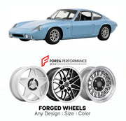 CUSTOM CLASSIC VINTAGE RESTOMOD RETRO OLD SCHOOL FORGED WHEELS RIMS for PIPER GT 1967 - 1969

Custom forged wheels for Piper GT 1967 - 1969. Classic, vintage, restomod wheel designs made to order in custom sizes, offsets, colors and finishes.

We manufacture premium quality forged wheels rims for Piper GT 1967 - 1969 in any design, size, color.

THIS WHEEL DESIGN CAN BE CUSTOM-MADE FOR YOUR CAR IN ANY SIZE AND COLOR OPTIONS
Available in monoblock, 2-piece, 3-piece, duoblock, beadlock
3D wheel renderings are
