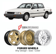 FORGED WHEELS RIMS for PLYMOUTH ACCLAIM LX AA-BODY 1990 - 1995

Custom forged wheels for Plymouth Acclaim LX AA-Body 1990 - 1995. Made-to-order monoblock, 2-piece and 3-piece rims in custom sizes, offsets, colors and finishes with guaranteed fitment.

We manufacture premium quality forged wheels rims for Plymouth Acclaim LX AA-Body 1990 - 1995 in any design, size, color.

THIS WHEEL DESIGN CAN BE CUSTOM-MADE FOR YOUR CAR IN ANY SIZE AND COLOR OPTIONS
Available in monoblock, 2-piece, 3-piece, duoblock, beadl