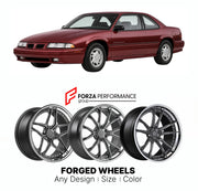 FORGED WHEELS RIMS for PONTIAC GRAND PRIX GT W-BODY 1990 - 2008

Custom forged wheels for Pontiac Grand Prix GT W-Body 1990 - 2008. Made-to-order monoblock, 2-piece and 3-piece rims in custom sizes, offsets, colors and finishes with guaranteed fitment.

We manufacture premium quality forged wheels rims for Pontiac Grand Prix GT W-Body 1990 - 2008 in any design, size, color.

THIS WHEEL DESIGN CAN BE CUSTOM-MADE FOR YOUR CAR IN ANY SIZE AND COLOR OPTIONS
Available in monoblock, 2-piece, 3-piece, duoblock, be