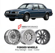 CUSTOM CLASSIC VINTAGE RESTOMOD RETRO OLD SCHOOL FORGED WHEELS RIMS for PONTIAC J2000 1982 - 1983
Custom forged wheels for classic American muscle cars. Ideal for restomod builds, vintage restorations, and show cars. Deep dish and retro styling available.

We manufacture premium quality forged wheels rims for Pontiac J2000 1982 - 1983 in any design, size, color.

THIS WHEEL DESIGN CAN BE CUSTOM-MADE FOR YOUR CAR IN ANY SIZE AND COLOR OPTIONS
Available in monoblock, 2-piece, 3-piece, duoblock, beadlock
3D wh