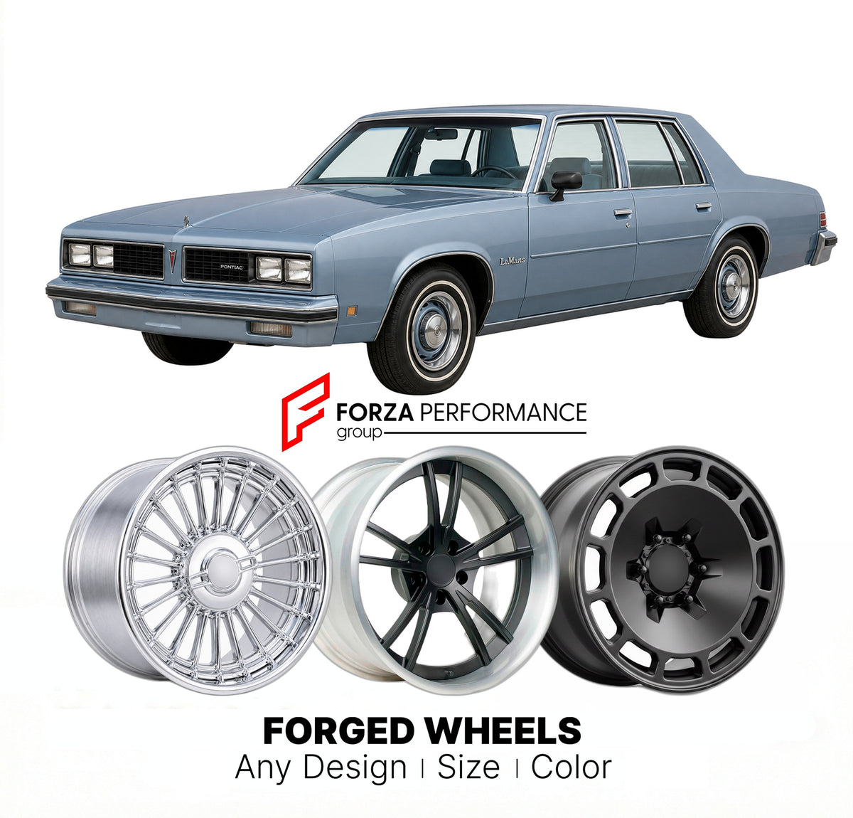 Retro Rims Design CUSTOM CLASSIC VINTAGE RESTOMOD RETRO OLD SCHOOL FORGED WHEELS RIMS fo