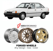FORGED WHEELS RIMS for PONTIAC LEMANS 1990 - 1993

Custom forged wheels for Pontiac LeMans 1990 - 1993. Made-to-order monoblock, 2-piece and 3-piece rims in custom sizes, offsets, colors and finishes with guaranteed fitment.

We manufacture premium quality forged wheels rims for Pontiac LeMans 1990 - 1993 in any design, size, color.

THIS WHEEL DESIGN CAN BE CUSTOM-MADE FOR YOUR CAR IN ANY SIZE AND COLOR OPTIONS
Available in monoblock, 2-piece, 3-piece, duoblock, beadlock
3D wheel renderings are provided ac
